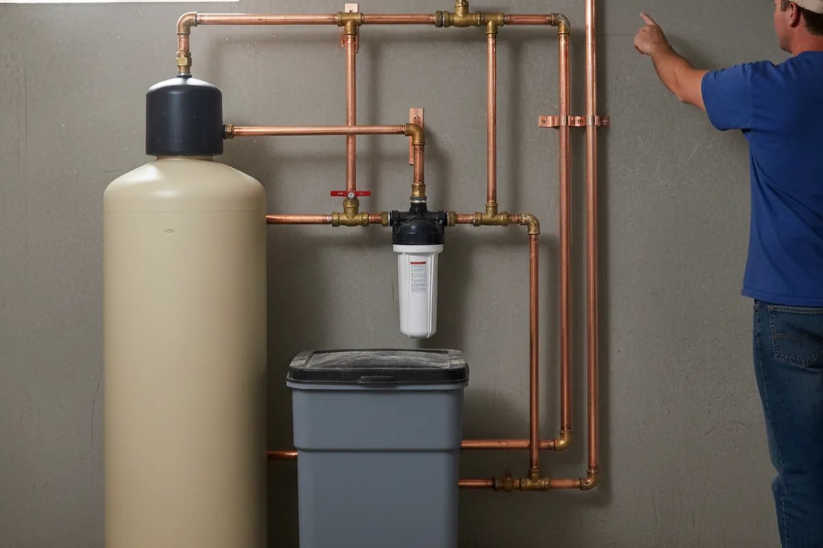Whole-house water treatment system installed in Leicester